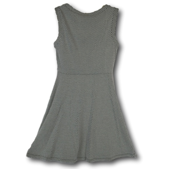 Merona Sleeveless A Line Dress Black & White M - Picture 2 of 3